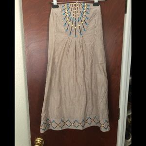 Adorable Maeve Strapless comfy dress